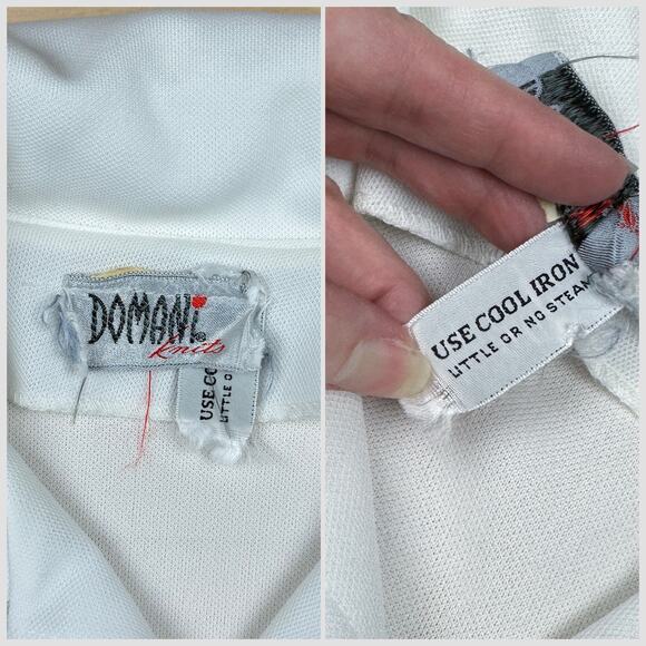 Vintage 1970s Black and White Striped Long Sleeve Pleated Belted Minidress - Picture 6 of 8